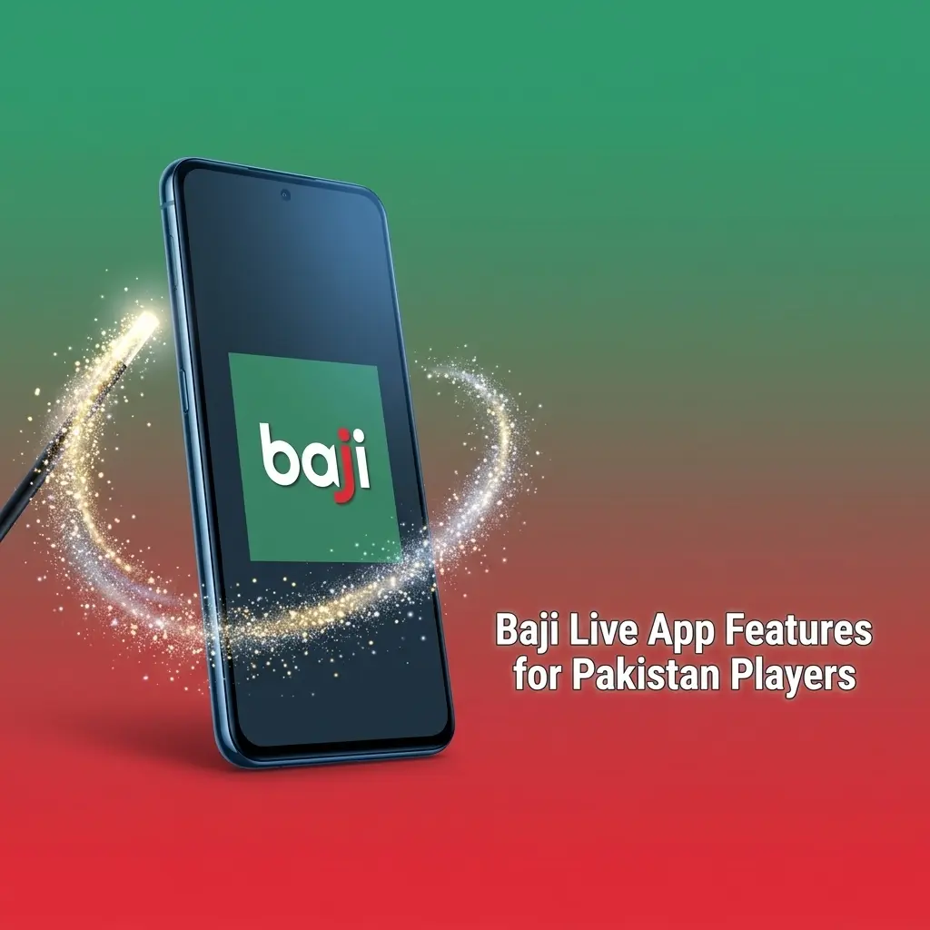 Baji Live app features for Pakistan players: sportsbook, casino, live betting, cashier, and profile tools