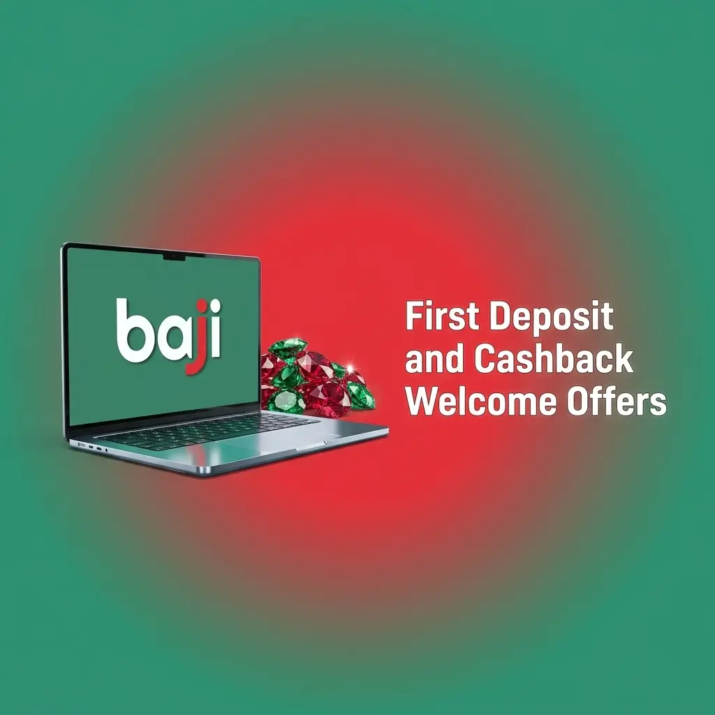 Welcome bonus table showing first deposit, cashback and refund offers for new users in Pakistan