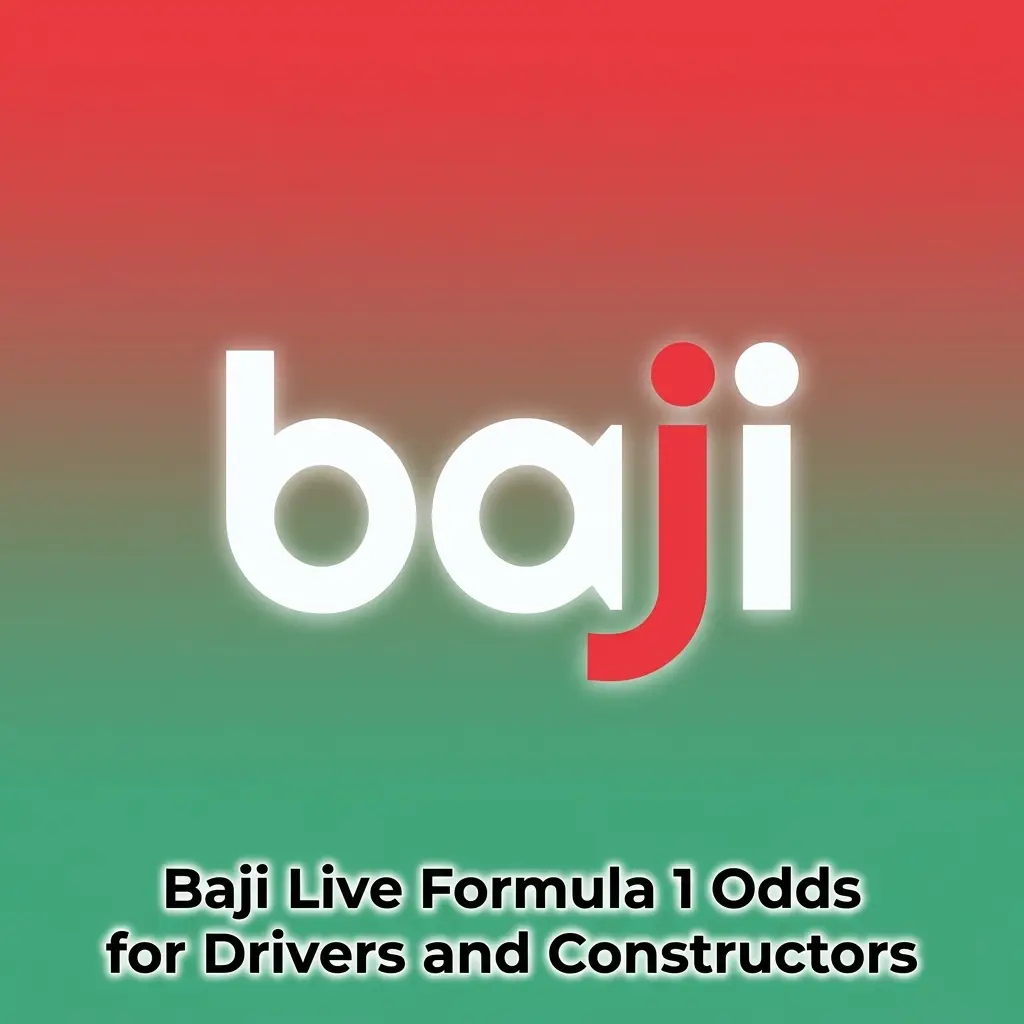 Baji Live Formula 1 odds table for 2025 drivers and constructors championship markets