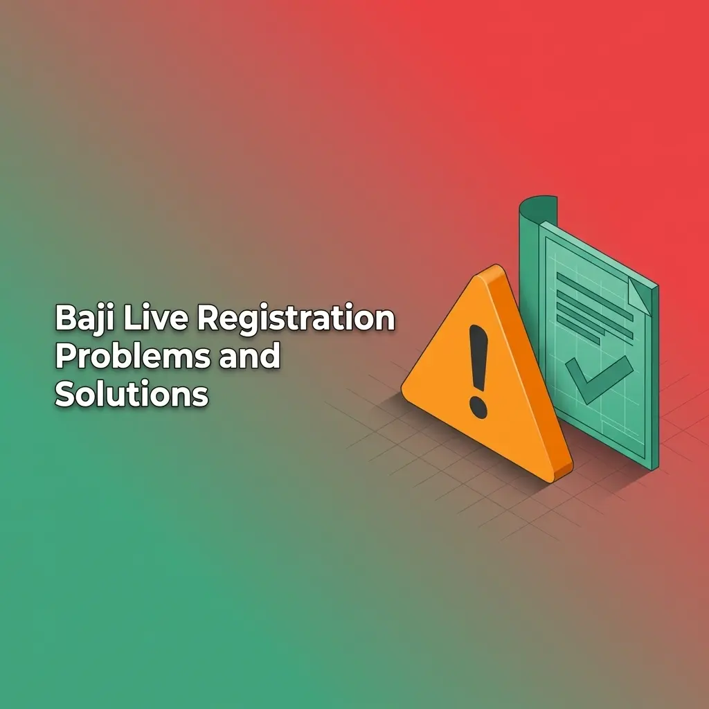 Baji Live registration problems and solutions table for OTP, email, phone, password, and profile issues