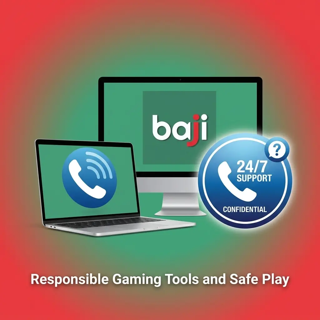 Responsible gaming tools for Baji Live users setting deposit, time, and loss limits for safe play