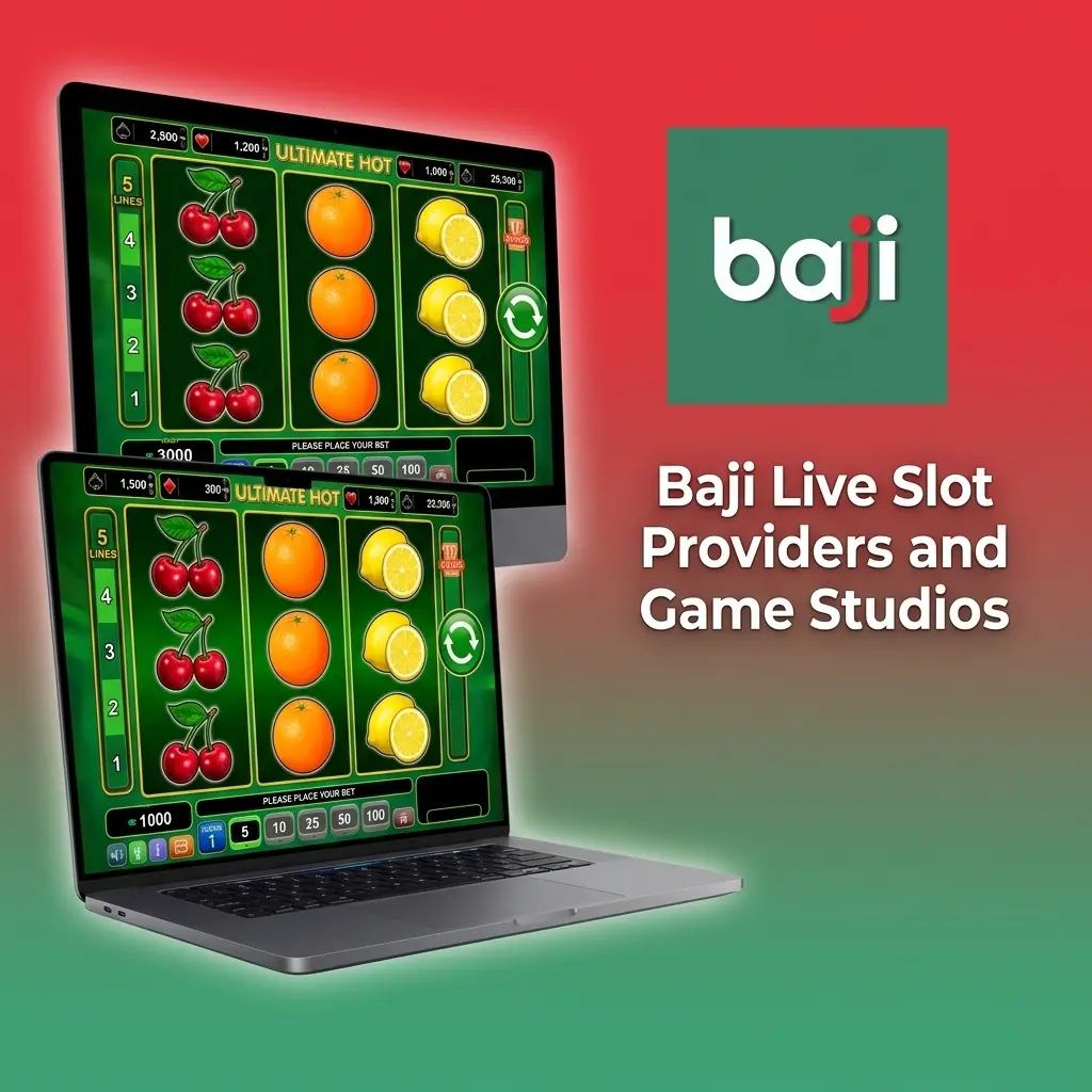 Baji Live casino lobby showing slot providers like Pragmatic Play, PG Soft, JILI, CQ9 and game counts