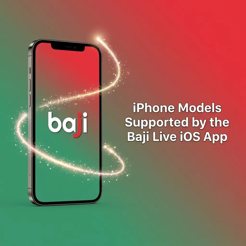 Supported iPhone and iPad models for the Baji Live iOS app requiring iOS 11.0 or newer