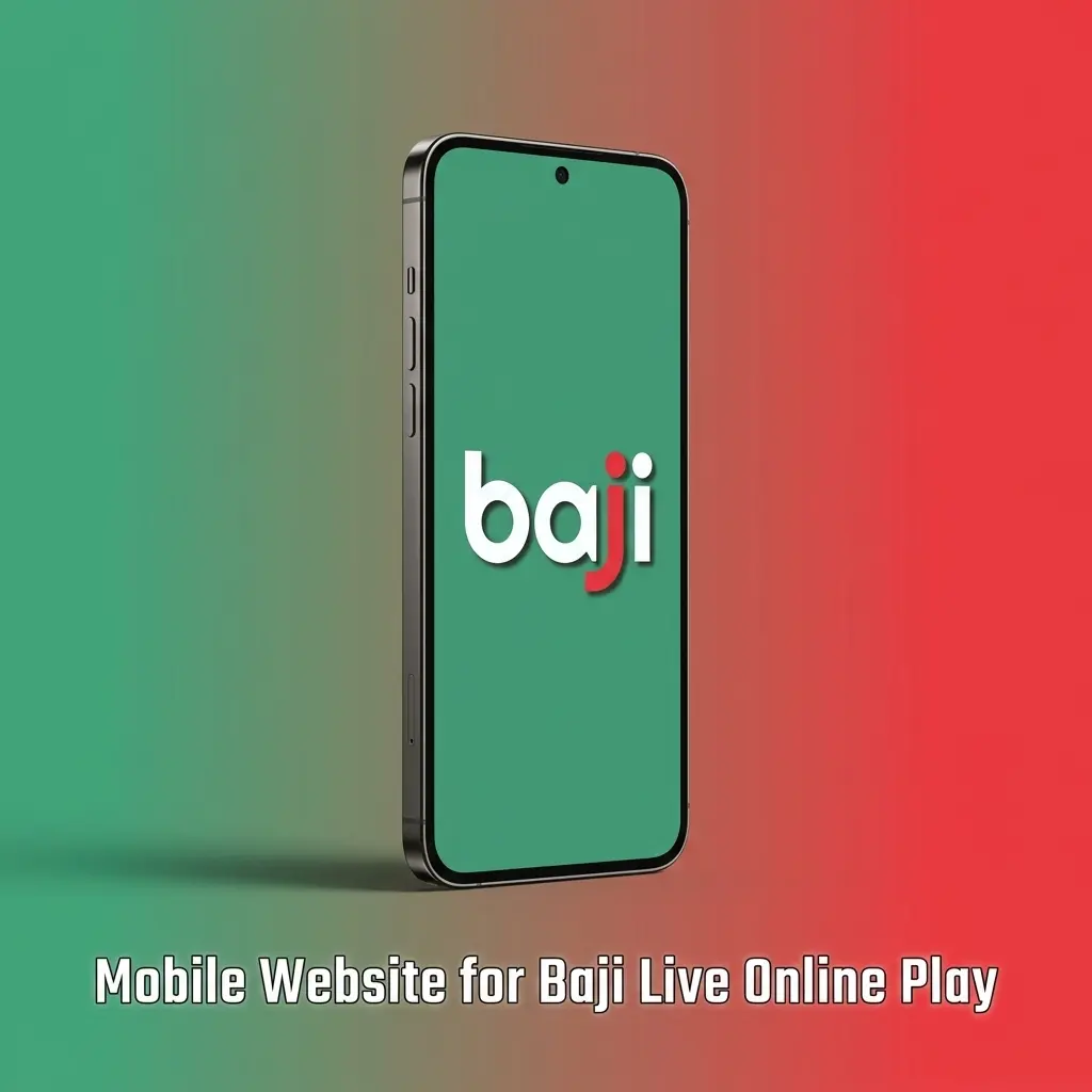 Baji Live mobile website for betting, casino games, bonuses and cashier on Android and iOS browsers