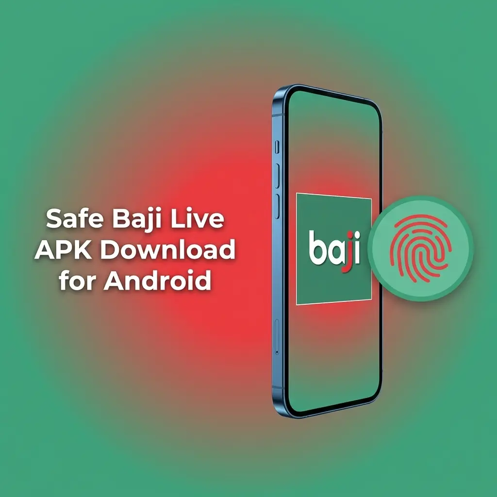 Safe Baji Live APK download for Android with SSL encryption, licence info, and 18+ betting notice