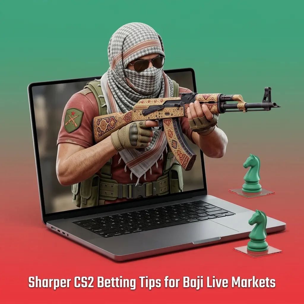 CS2 betting tips for Baji live markets with bankroll, map pool, roster news, odds movement, and bet tracking